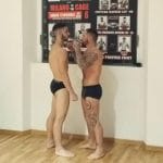 Accademia delle Arti Marziali e Sport da Combattimento - Vince Domenico Colucci al Milano in The Cage 2018 3 Colucci Lapalombella