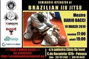 Dario Bacci Seminario BJJ Potenza 2019