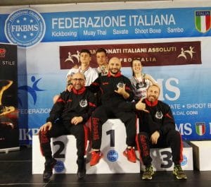 Massimiliano Monaco - Alfredo Falconieri - Bartolo Telesca - Accademia arti marziali Potenza - Campionati Italiani FIKBMS