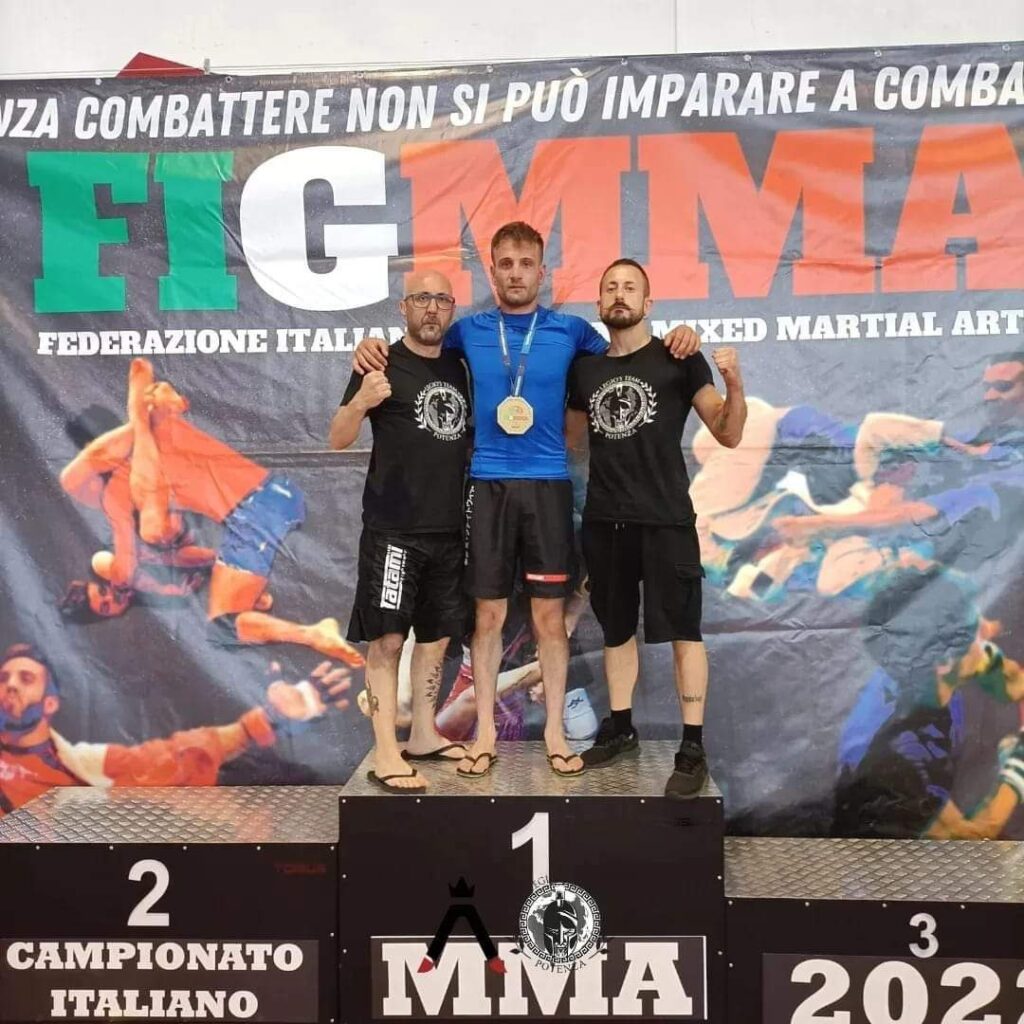 Arti Marziali e Sport da Combattimento - Esordio e oro di Donatello Angerame nelle MMA contatto pieno 2