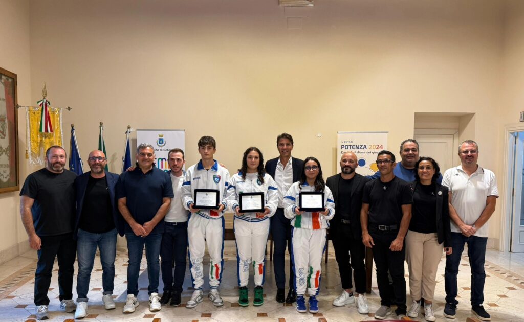 Arti Marziali e Sport da Combattimento - Potenza rende omaggio ai suoi campioni Simone, Ludovica e Viola 1