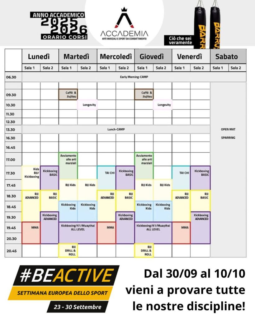 Accademia delle Arti Marziali e Sport da Combattimento - L'Accademia partecipa alla Settimana Europea dello Sport 8 Arti Marziali e Sport da Combattimento - L'Accademia partecipa alla Settimana Europea dello Sport 8