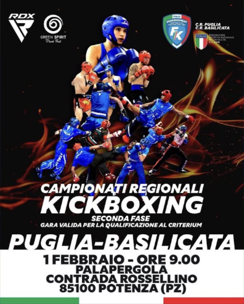 Arti Marziali e Sport da Combattimento - Campionati Regionali di Kickboxing Federkombat Puglia-Basilicata - 2° Fase 1