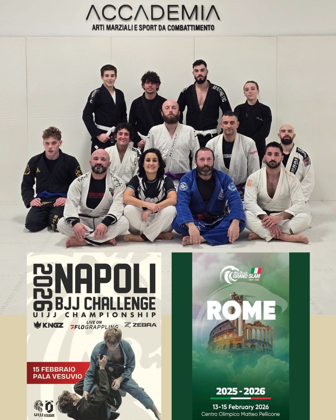 Arti Marziali e Sport da Combattimento - Grand Slam Ajp e Napoli Jiu Jitsu Challenge UIJJ FIJLKAM 1